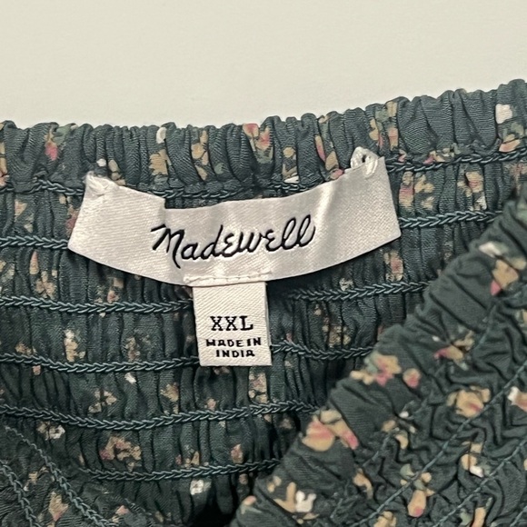 New - Madewell Tucker Tie Strap Mini Dress - Picture 7 of 10